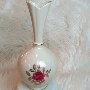Lenox Rose Vintage   12 T x 8 R Bud Vase Large